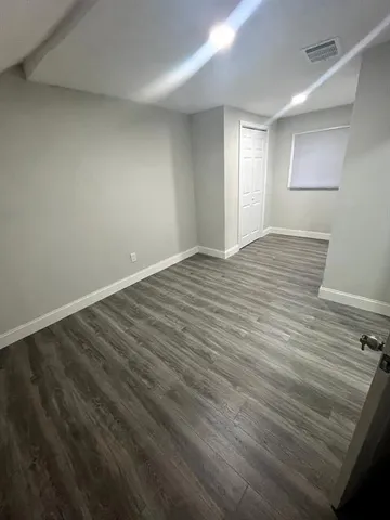 wooden floor in an empty room