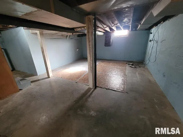 a view of storage and utility room