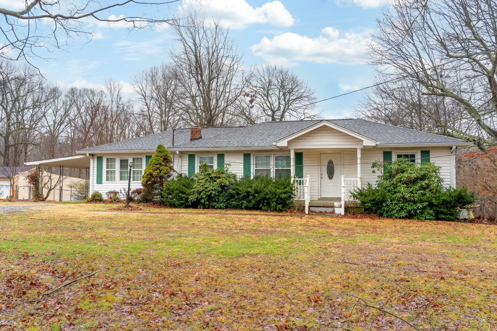 5945 Dividing Ridge Road Goodlettsville, TN 37072 - Photo 6 of 46 a front view of house with yard and green space
