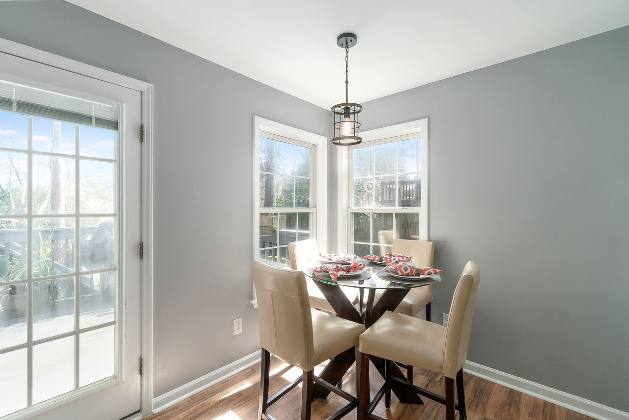8727 Harps Mill Road Raleigh, NC 27615 - Photo 10 of 25 What a bright and sunny spot to enjoy your morning! Breakfast Area