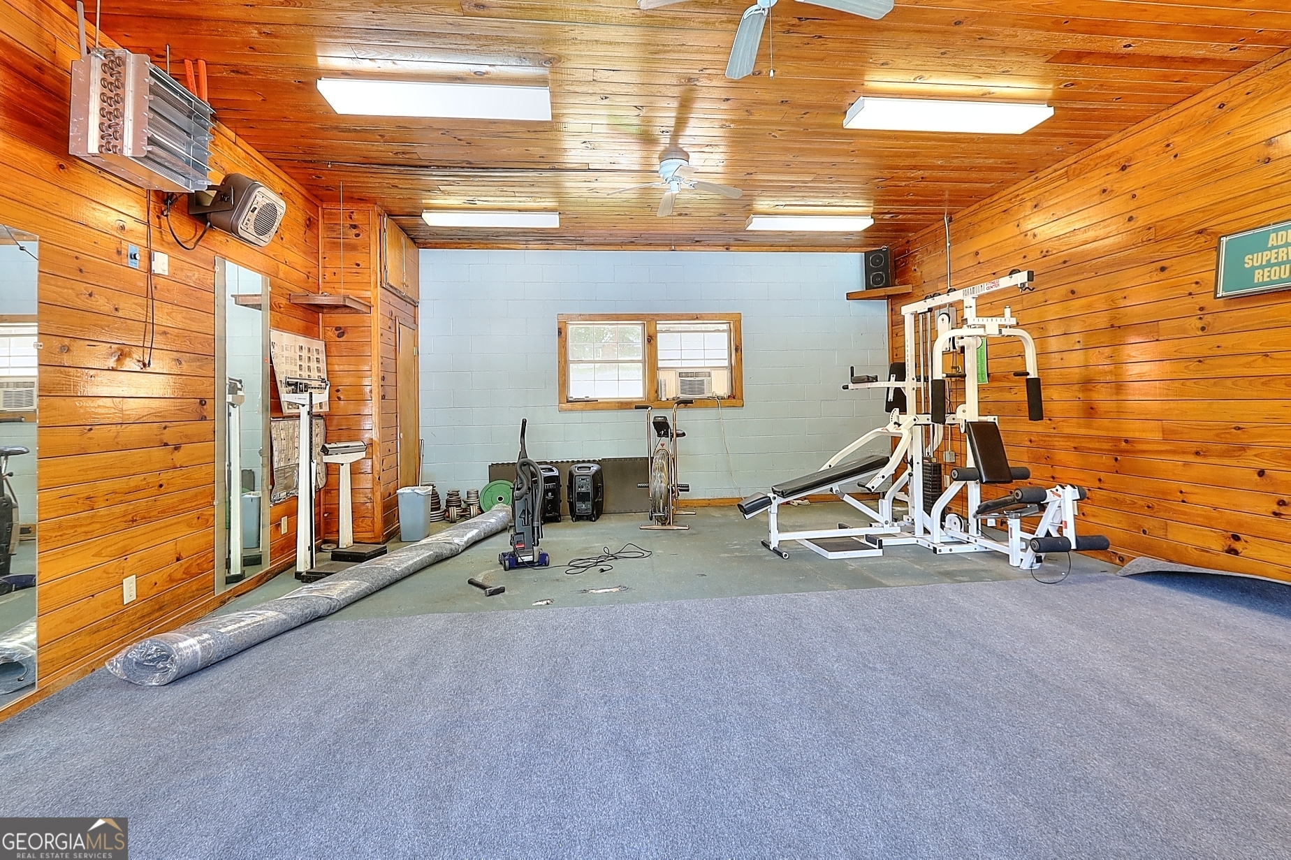 95 Cedar Hollow Road Cleveland, GA 30528 - Photo 24 of 54 a view of a room with gym equipment