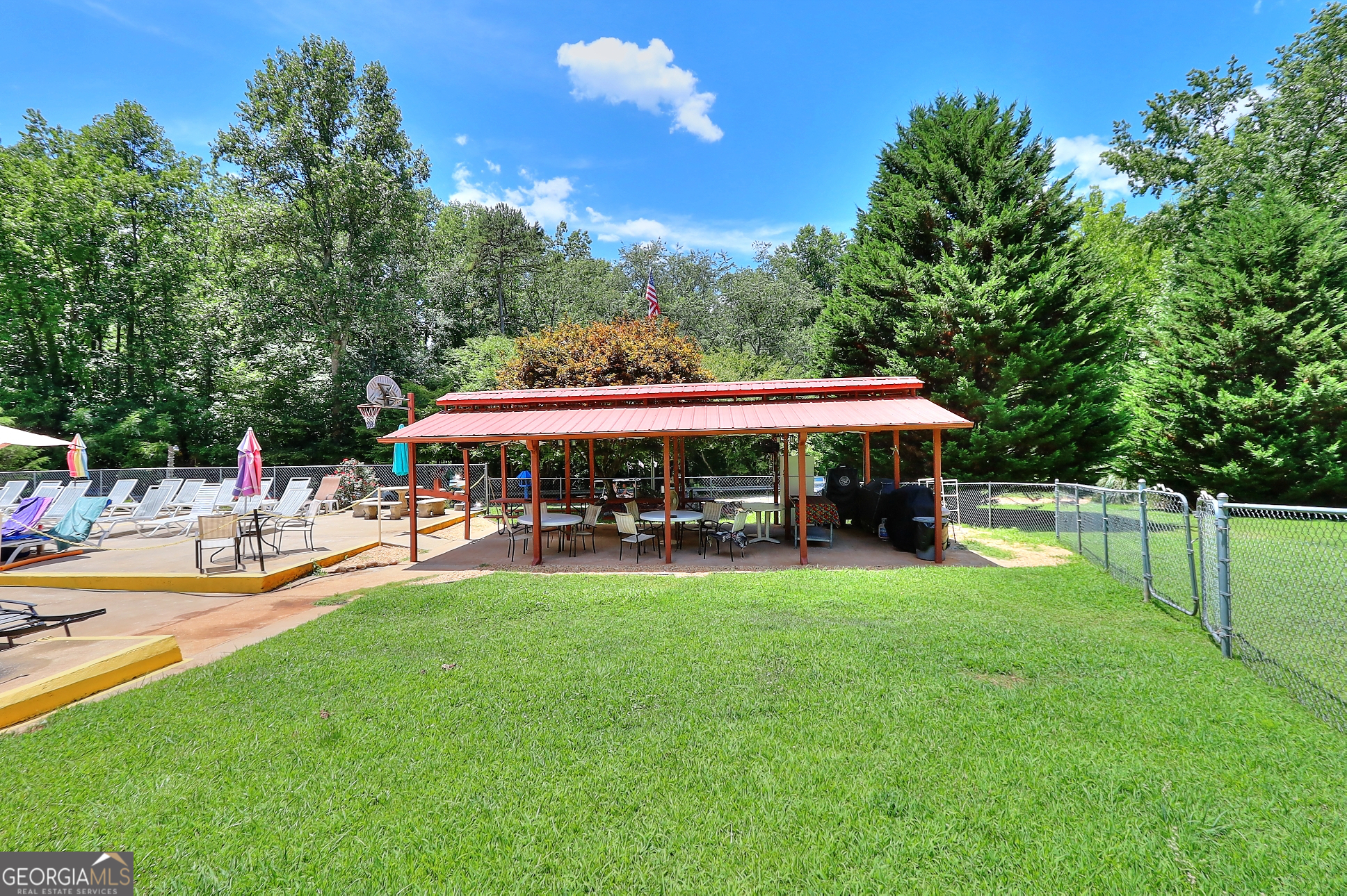 95 Cedar Hollow Road Cleveland, GA 30528 - Photo 4 of 54 a view of patio with swimming pool and chairs