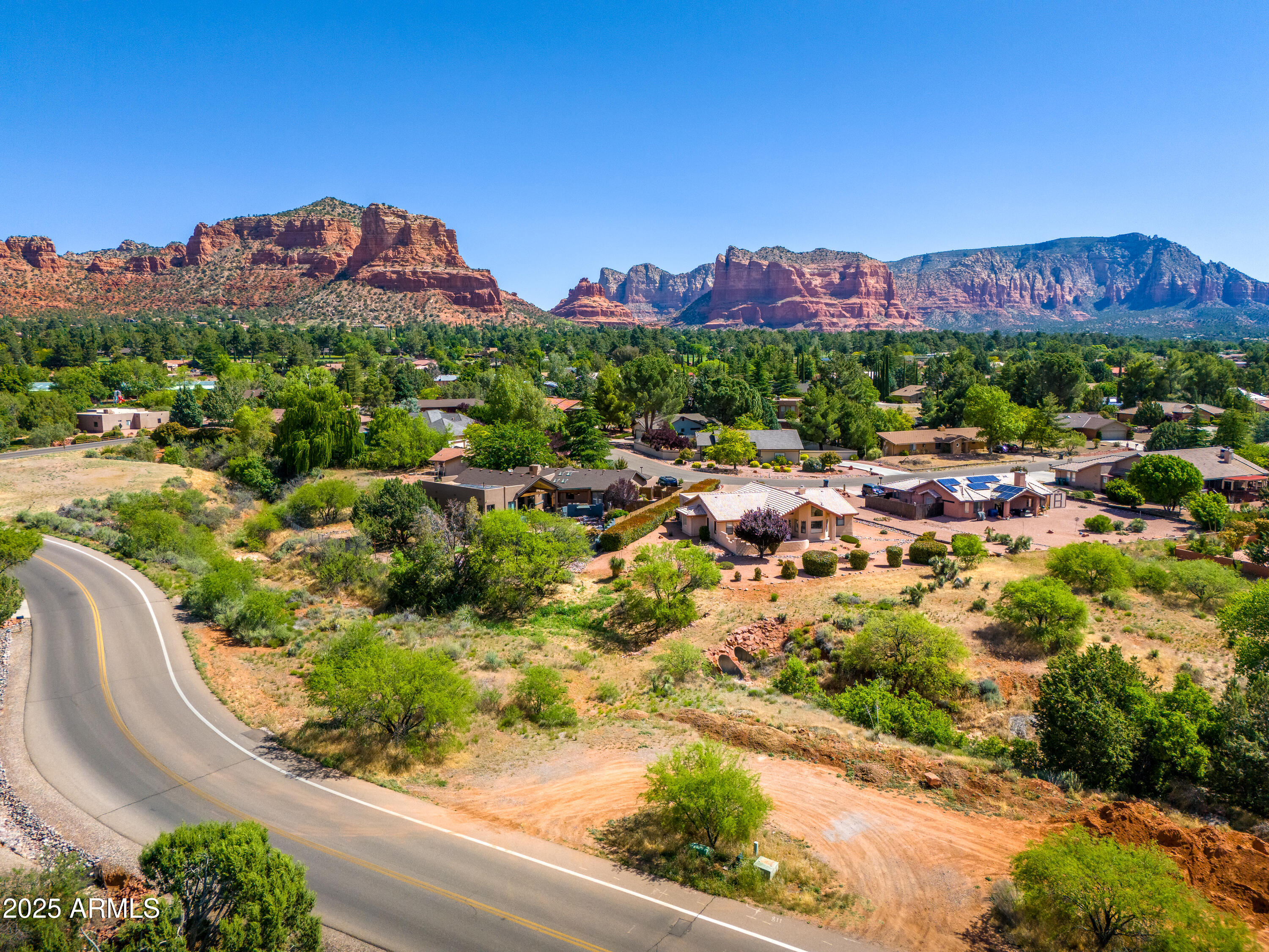 105 East Saddlehorn Road, Unit 161 Sedona, AZ 86351 - Photo 8 of 33 a view of a lot of trees and houses