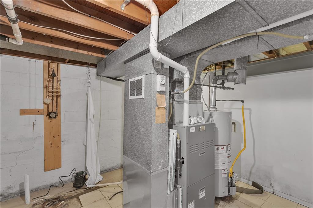 1016 North Eighty Eight Road Rices Landing, PA 15357 - Photo 14 of 32 Basement Mechanicals