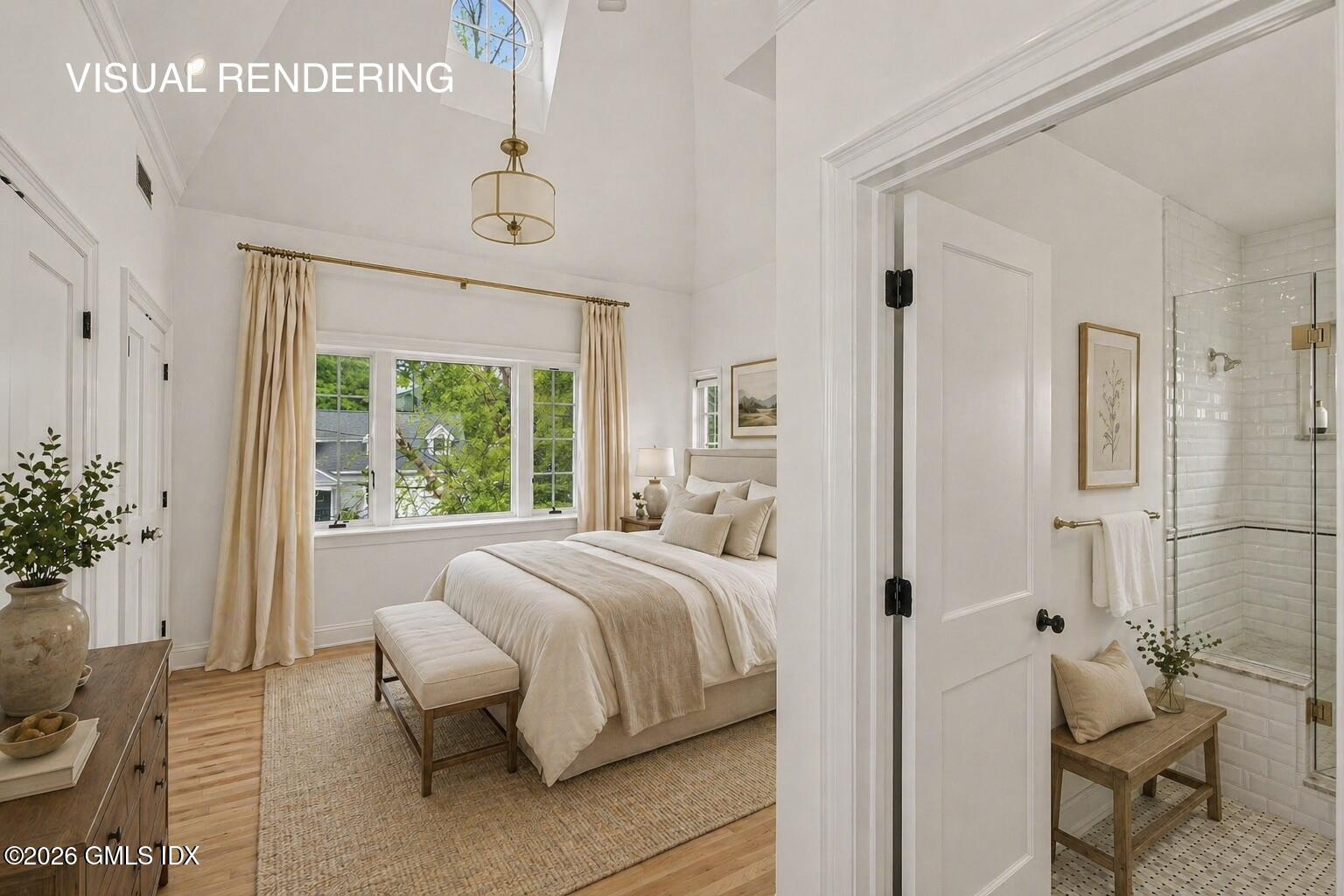 9 Valleywood Road Cos Cob, CT 06807 - Photo 13 of 29 Primary Bedroom Rendering