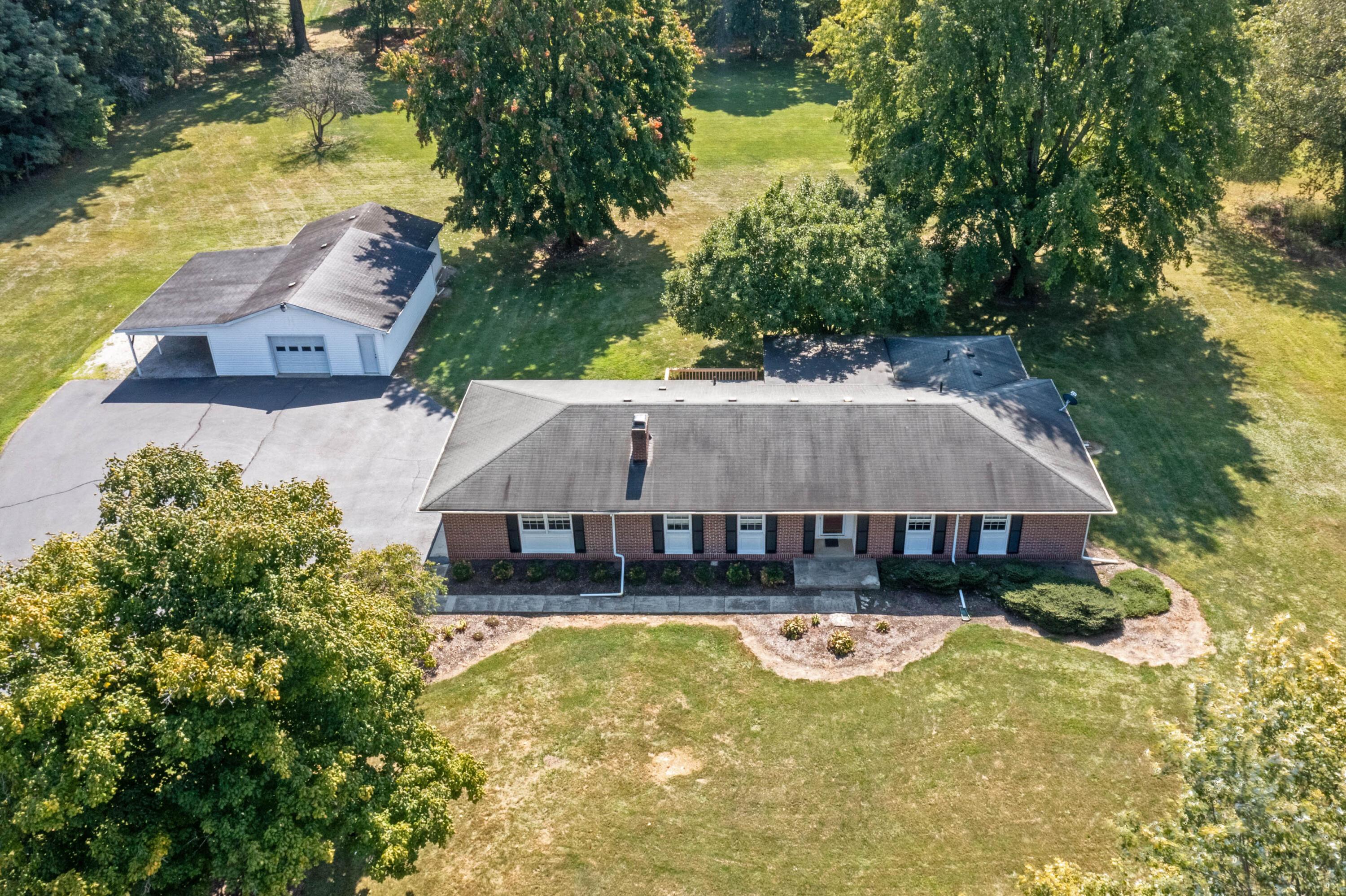 5764 Cheshire Road Galena, OH 43021 - Photo 53 of 59 53. Front Aerial View