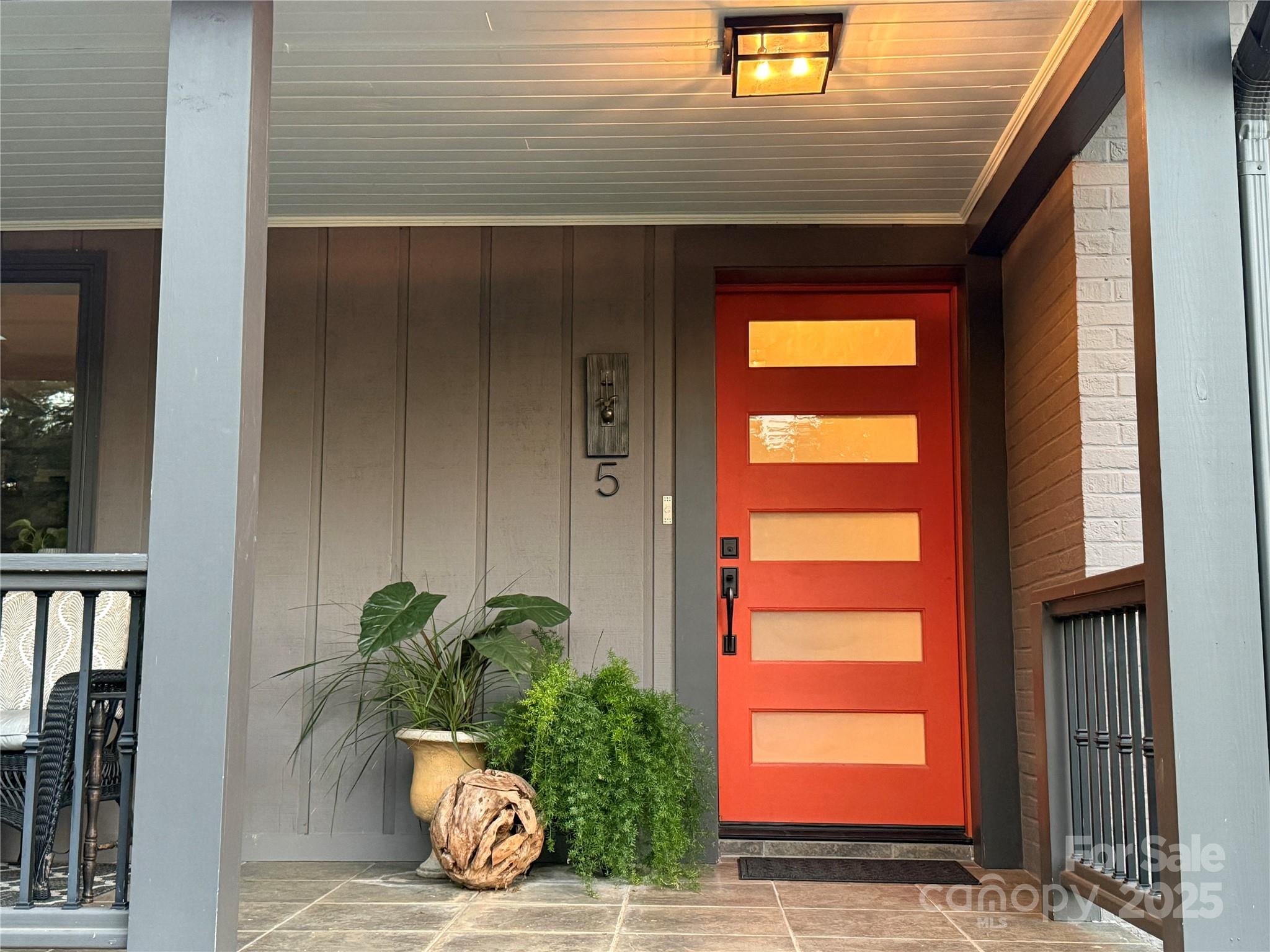 5 Busbee Road Asheville, NC 28803 - Photo 3 of 48 a view of a entryway door of the house
