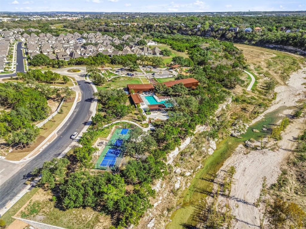 1017 Highcrest Georgetown, TX 78628 - Photo 35 of 40 an aerial view of residential houses with outdoor space and trees