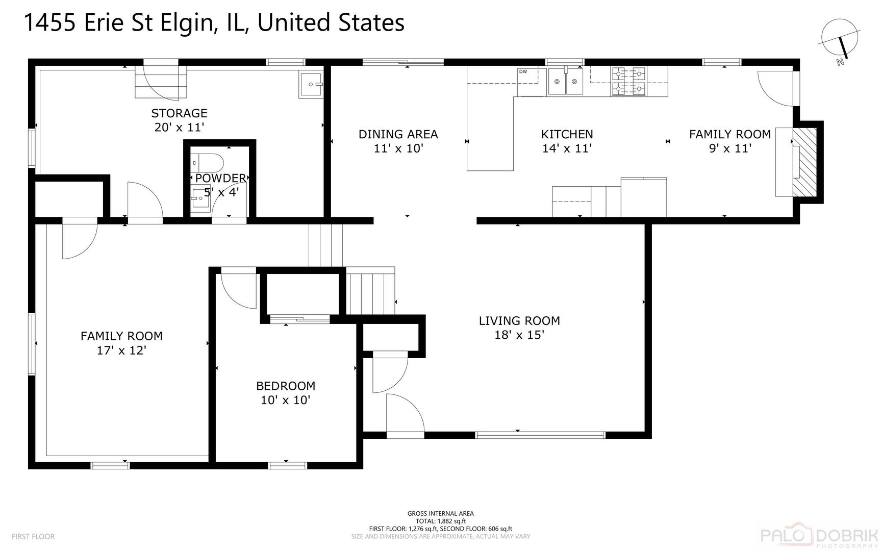 1455 Erie Street Elgin, IL 60123 - Photo 34 of 35