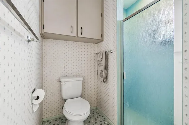 a view of a hallway with elevator