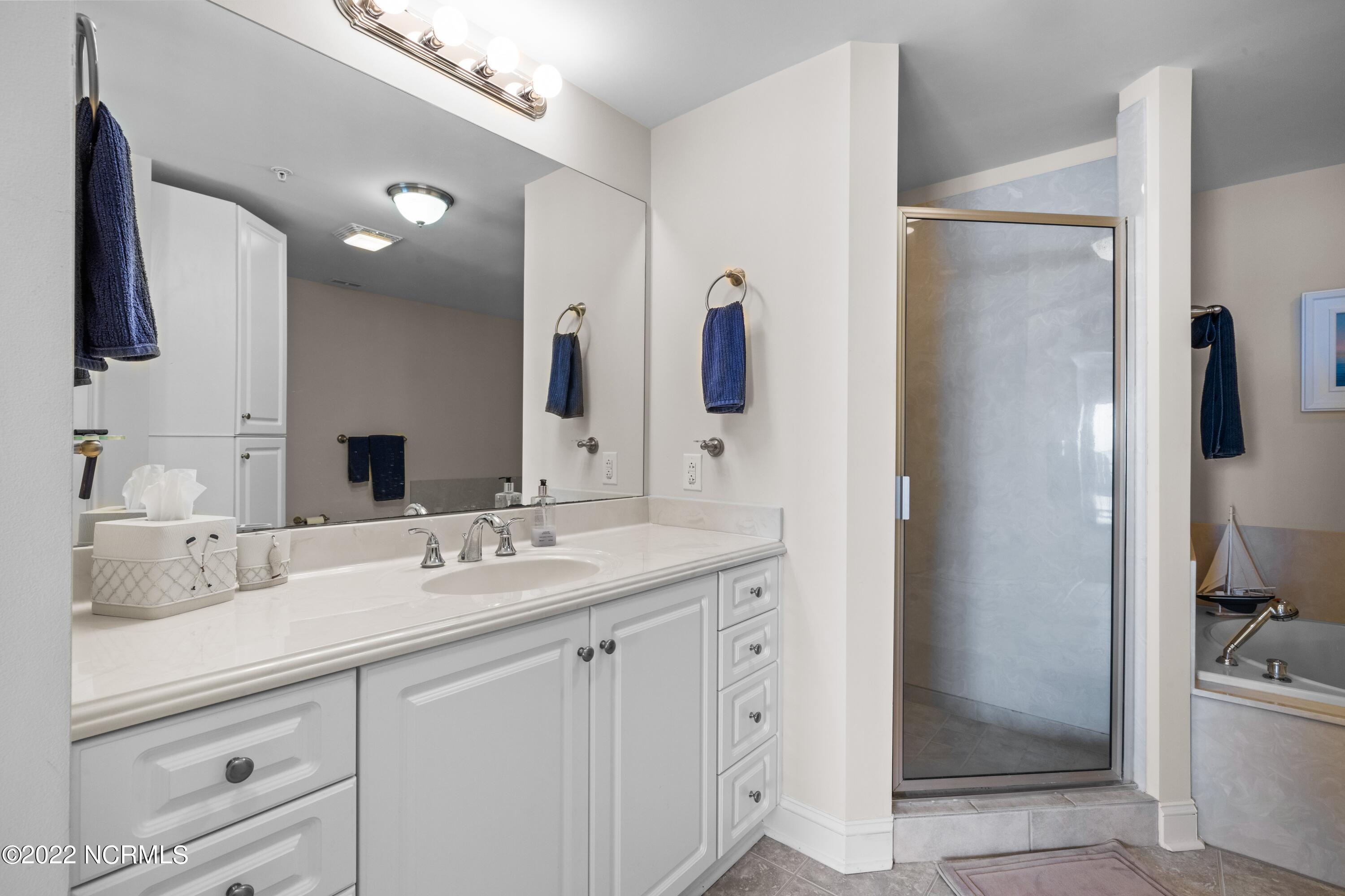 1550 Salter Path Road, Unit 210 Indian Beach, NC 28512 - Photo 20 of 36 Primary Bath