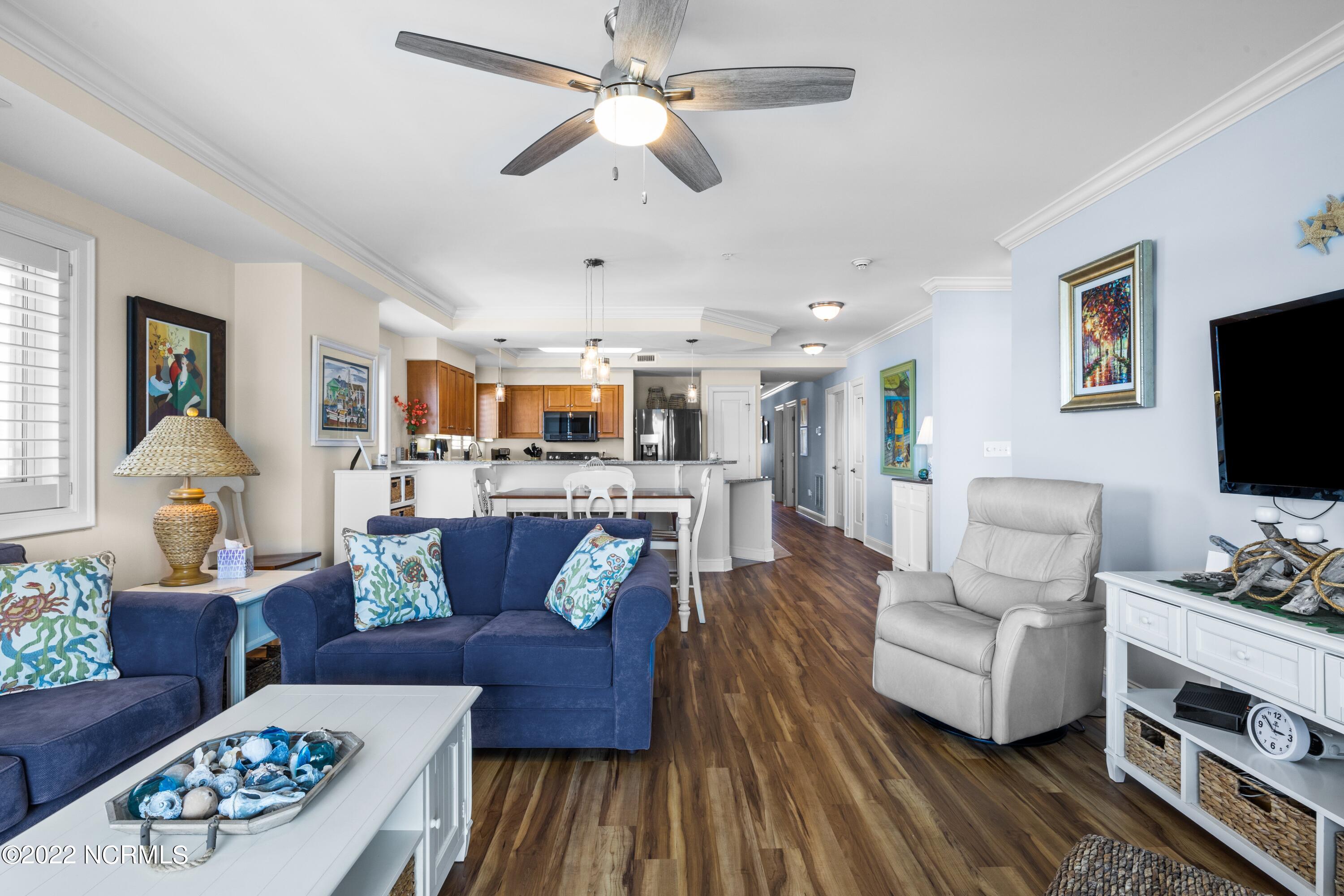 1550 Salter Path Road, Unit 210 Indian Beach, NC 28512 - Photo 24 of 36 Living Room
