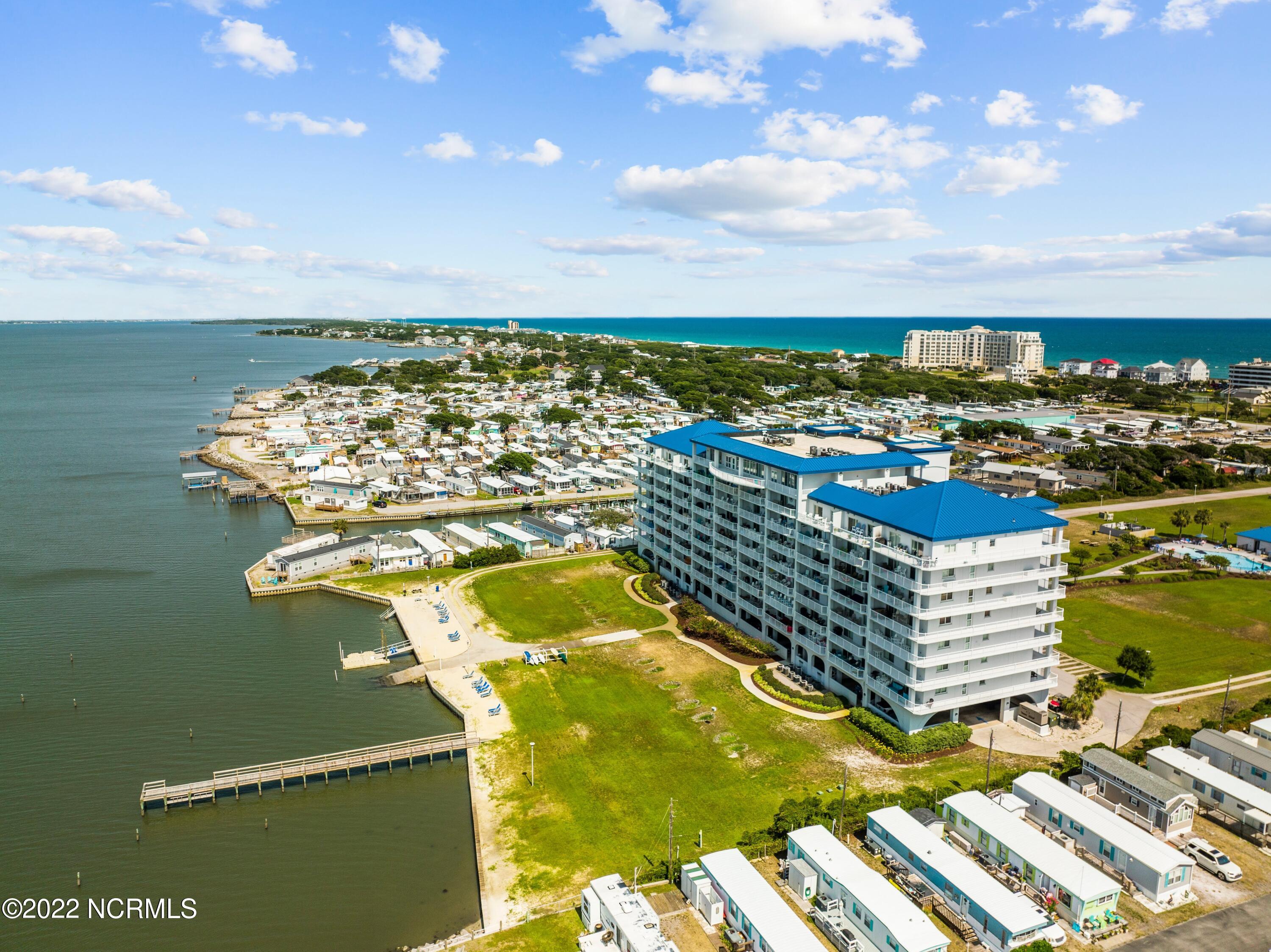 1550 Salter Path Road, Unit 210 Indian Beach, NC 28512 - Photo 32 of 36 Aerial View