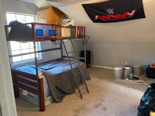 a room with furniture and a rug