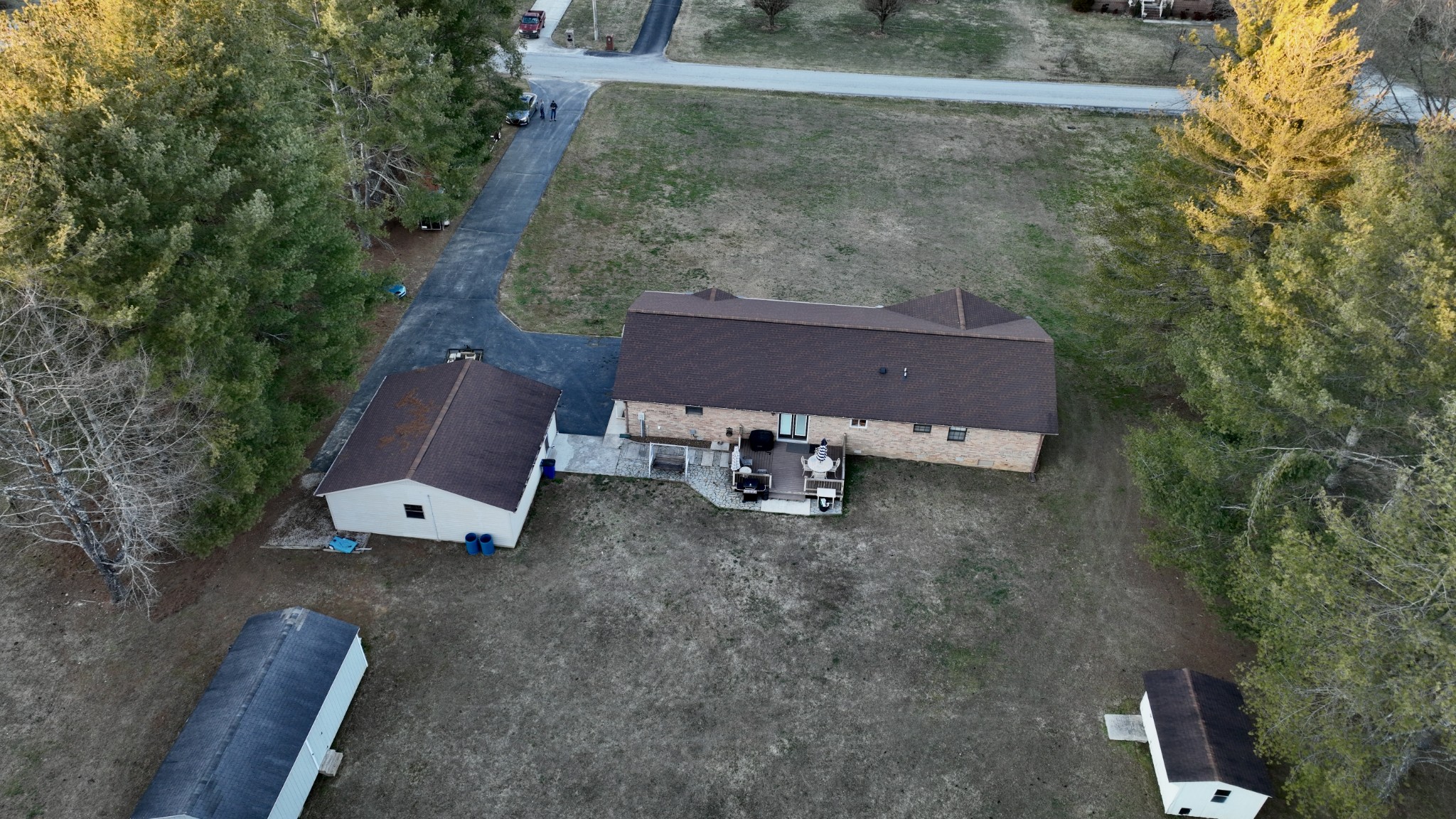 510 Brandon Road Manchester, TN 37355 - Photo 15 of 50 an aerial view of a house with outdoor space