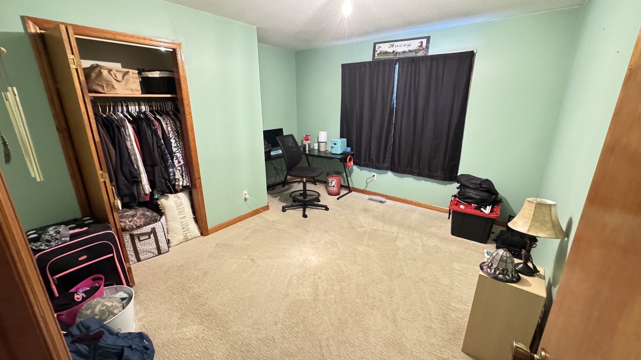 510 Brandon Road Manchester, TN 37355 - Photo 40 of 50 a bedroom with a bed and a mirror