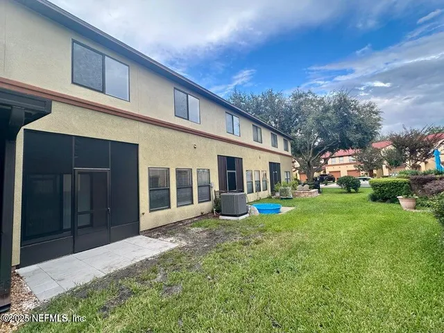 a view of a garden with plants