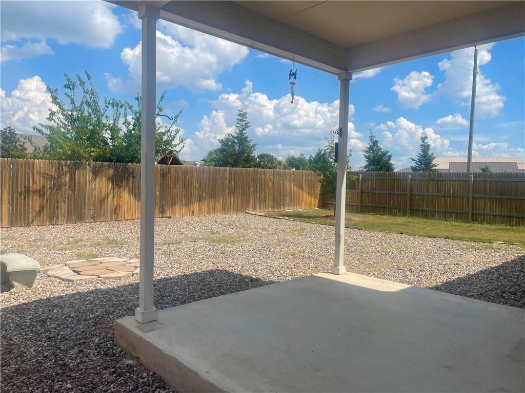 5989 Malta Circle Round Rock, TX 78665 - Photo 36 of 36 Fenced backyard featuring a patio area