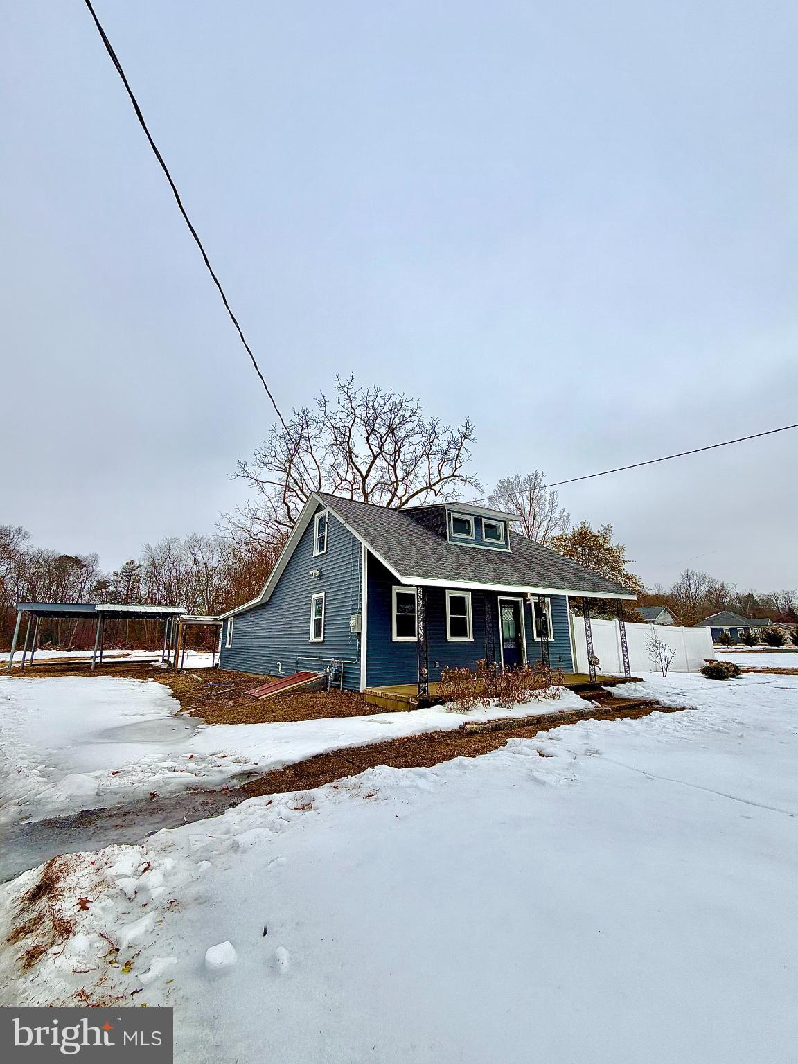 an outdoor view of a house