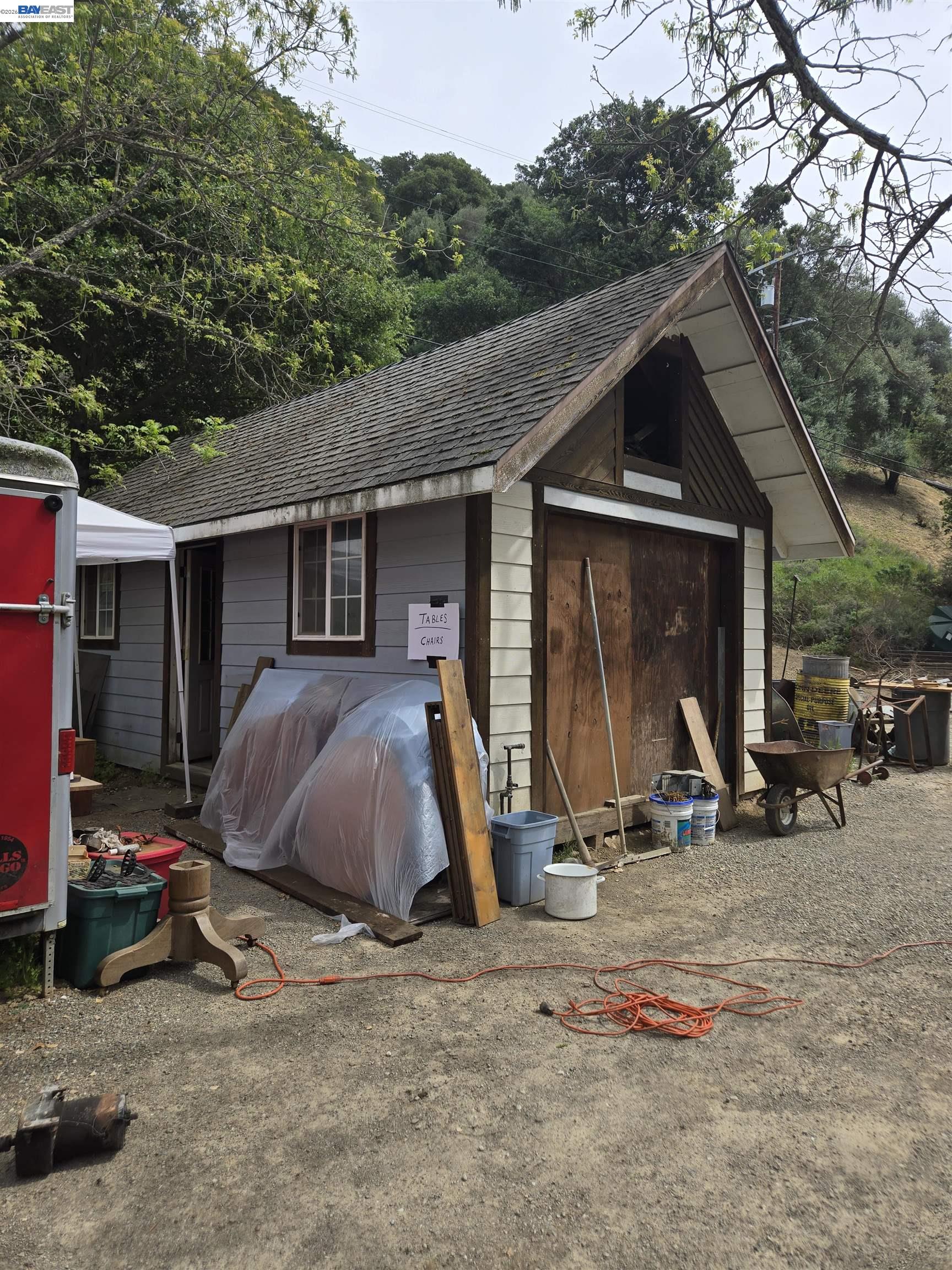 821 Kilkare Road Sunol, CA 94586 - Photo 15 of 16 a view of a house with backyard