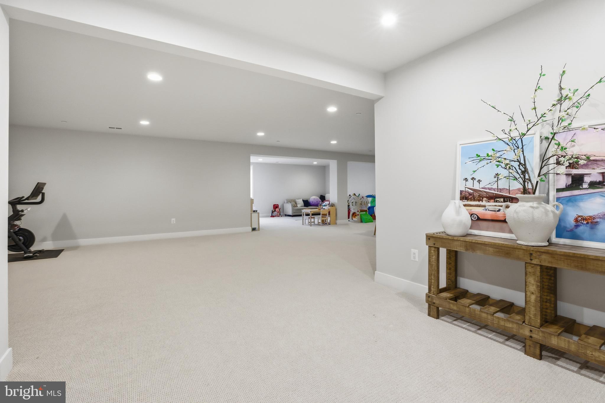 9725 Lantana Way Bethesda, MD 20817 - Photo 45 of 58 Lower Level Recreation Room