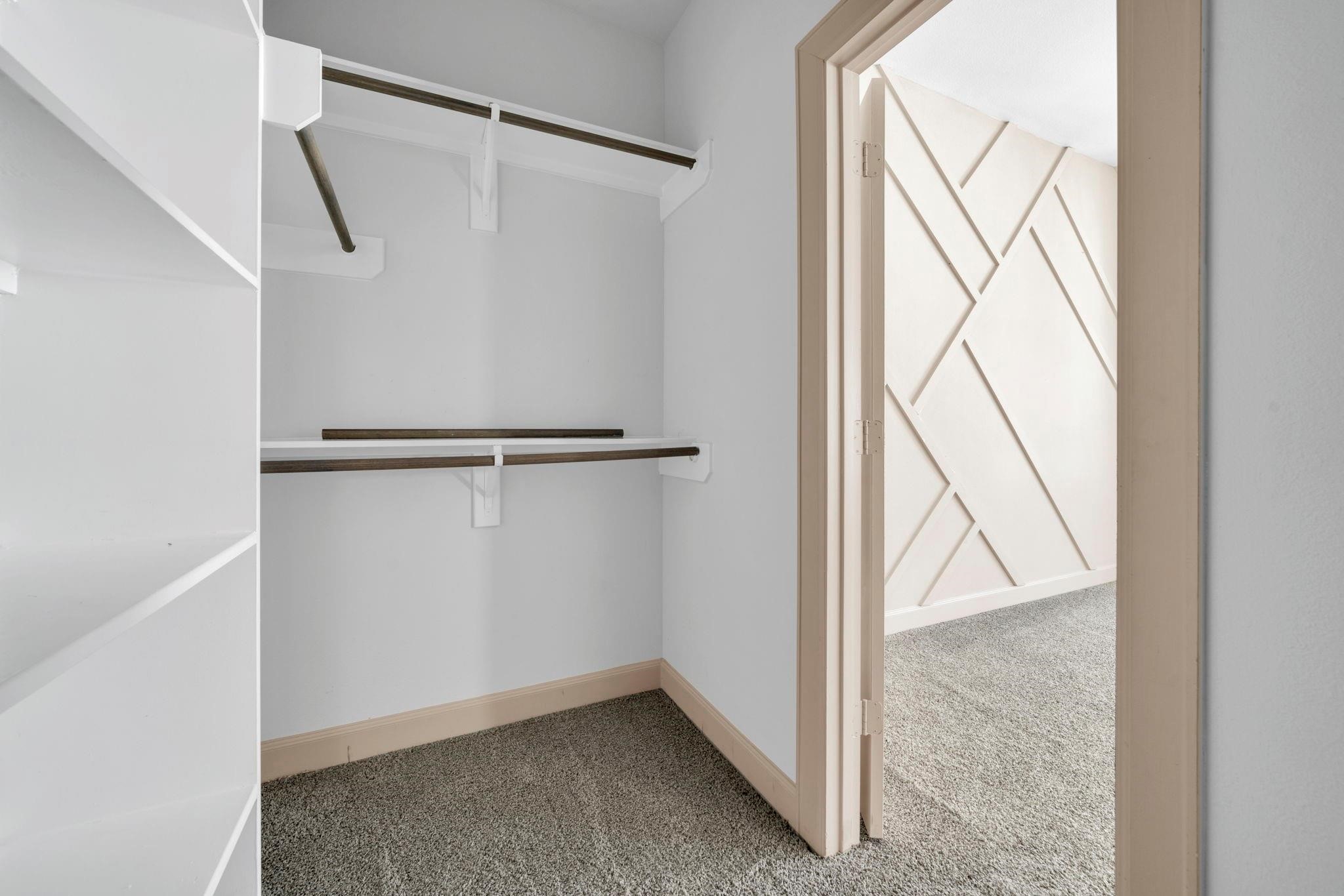 9551 Neuens Road, Unit B Houston, TX 77080 - Photo 20 of 34 a view of an empty walk in closet