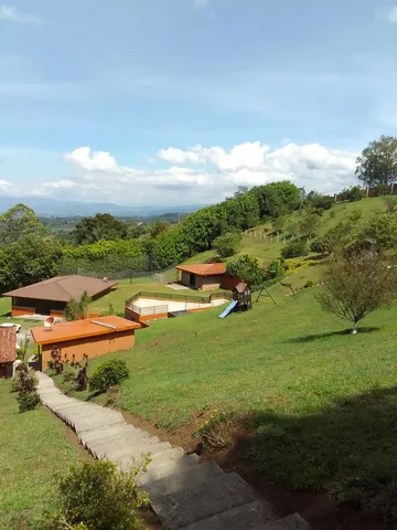 a view of a lake with a big yard