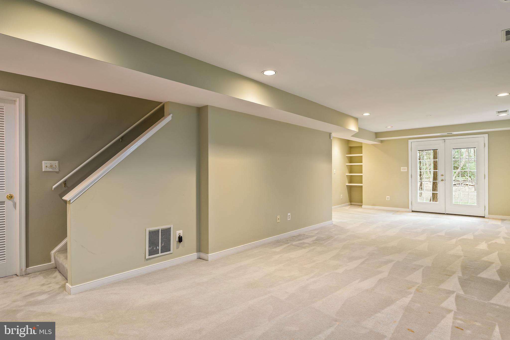 10405 Dunn Meadow Road Vienna, VA 22182 - Photo 29 of 38 Large Rec Room on lower level and walkout basement