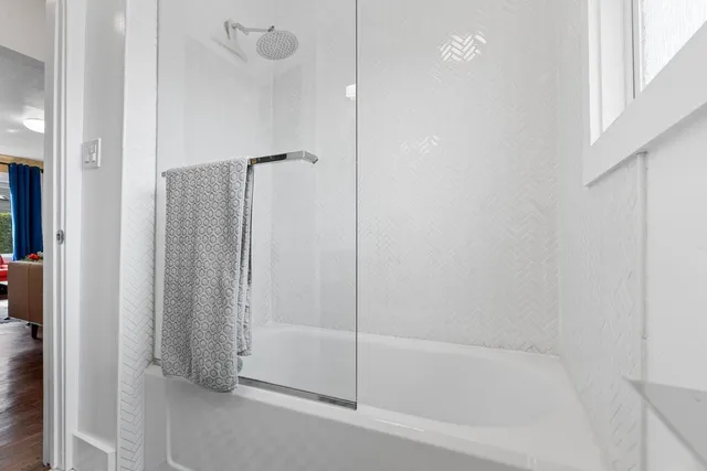 a room with storage and utility