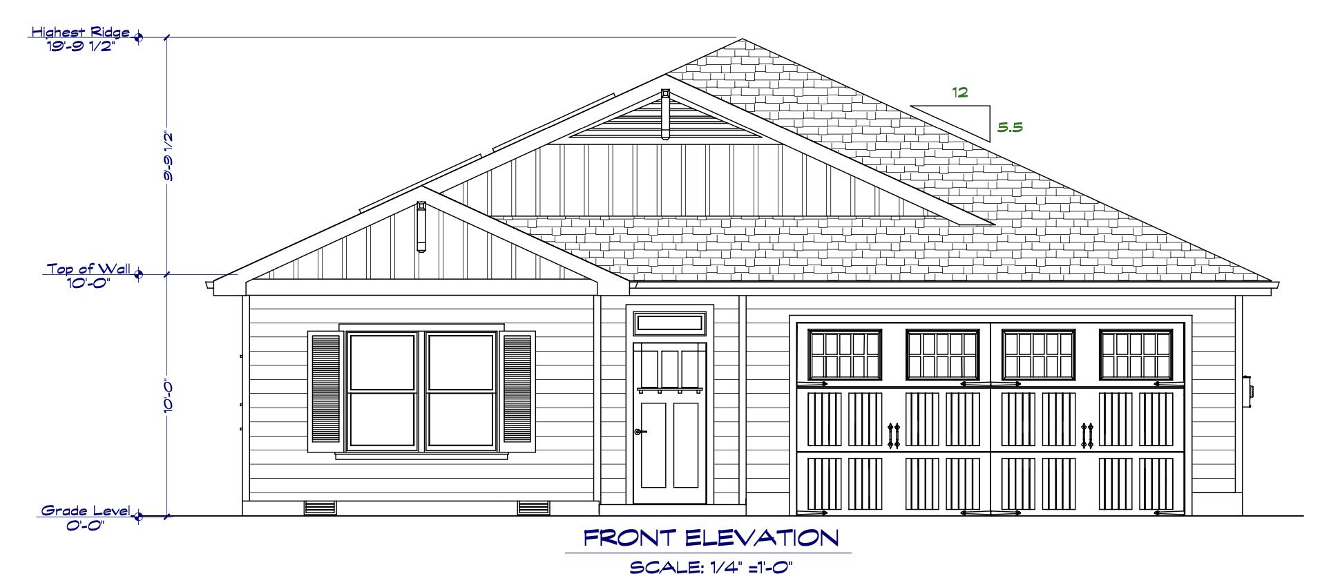355 Randy Street Ashland, OR 97520 - Photo 32 of 35 Front Elevation