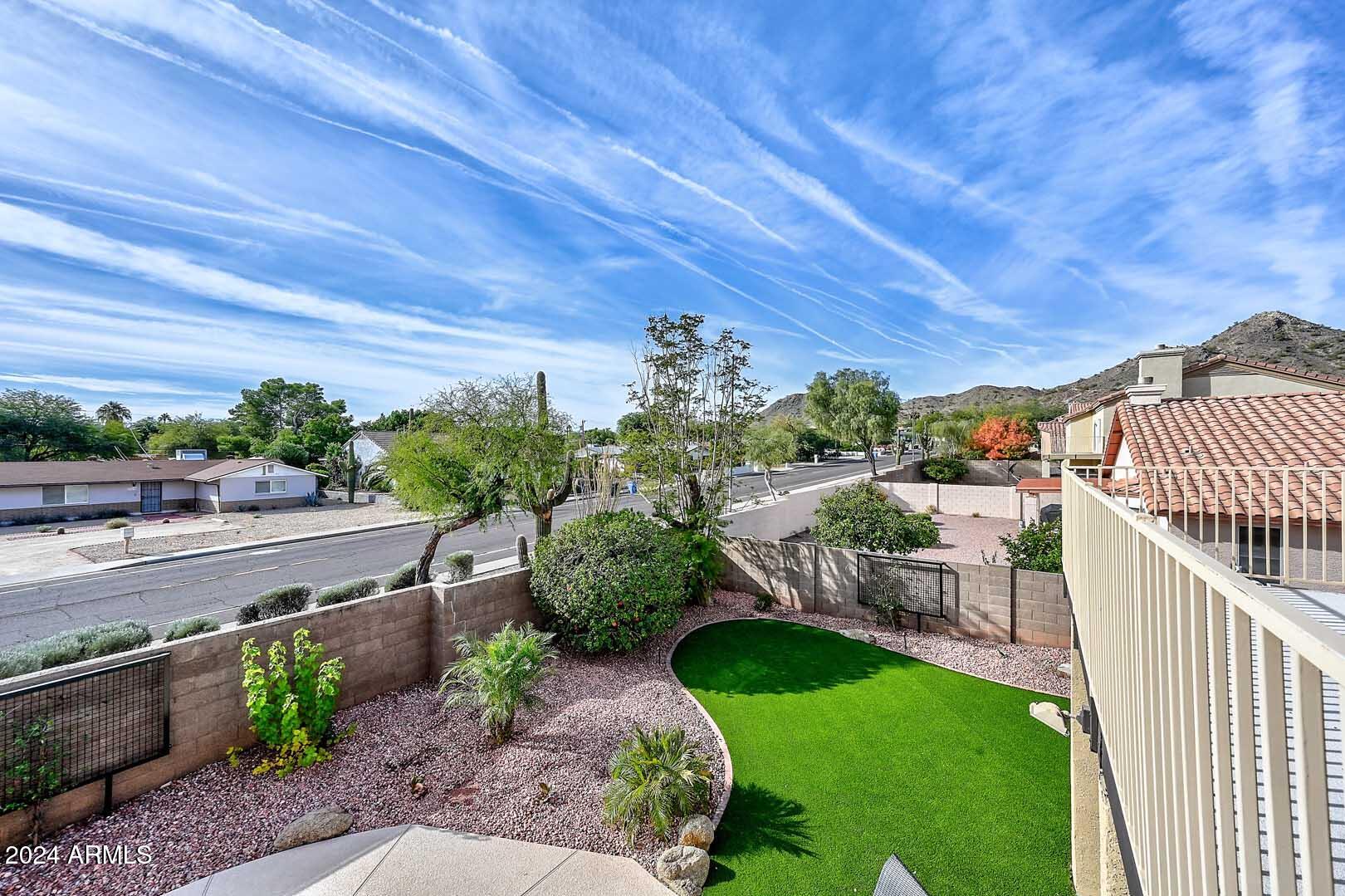 2953 East Calavar Road Phoenix, AZ 85032 - Photo 27 of 45 Balcony-Backyard View