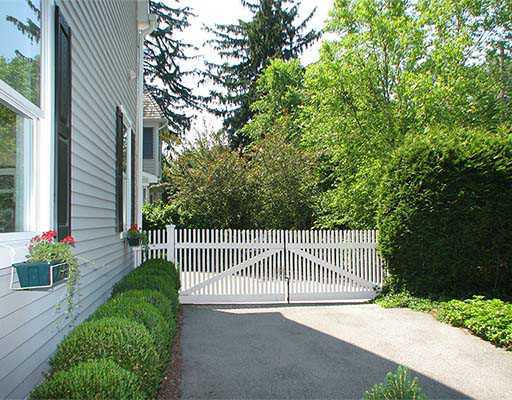 27 Home Place, Unit A Greenwich, CT 06830 - Photo 17 of 17 a view of a gate and street view