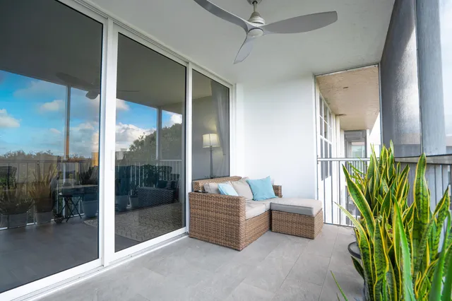 a view of a city with tall buildings