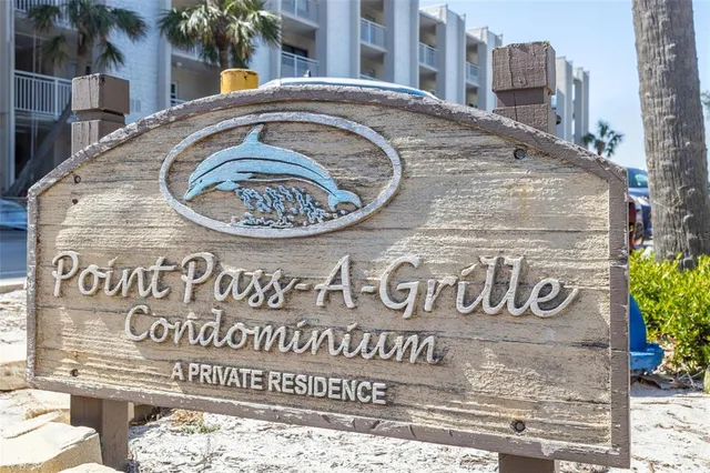 a view of a sign board