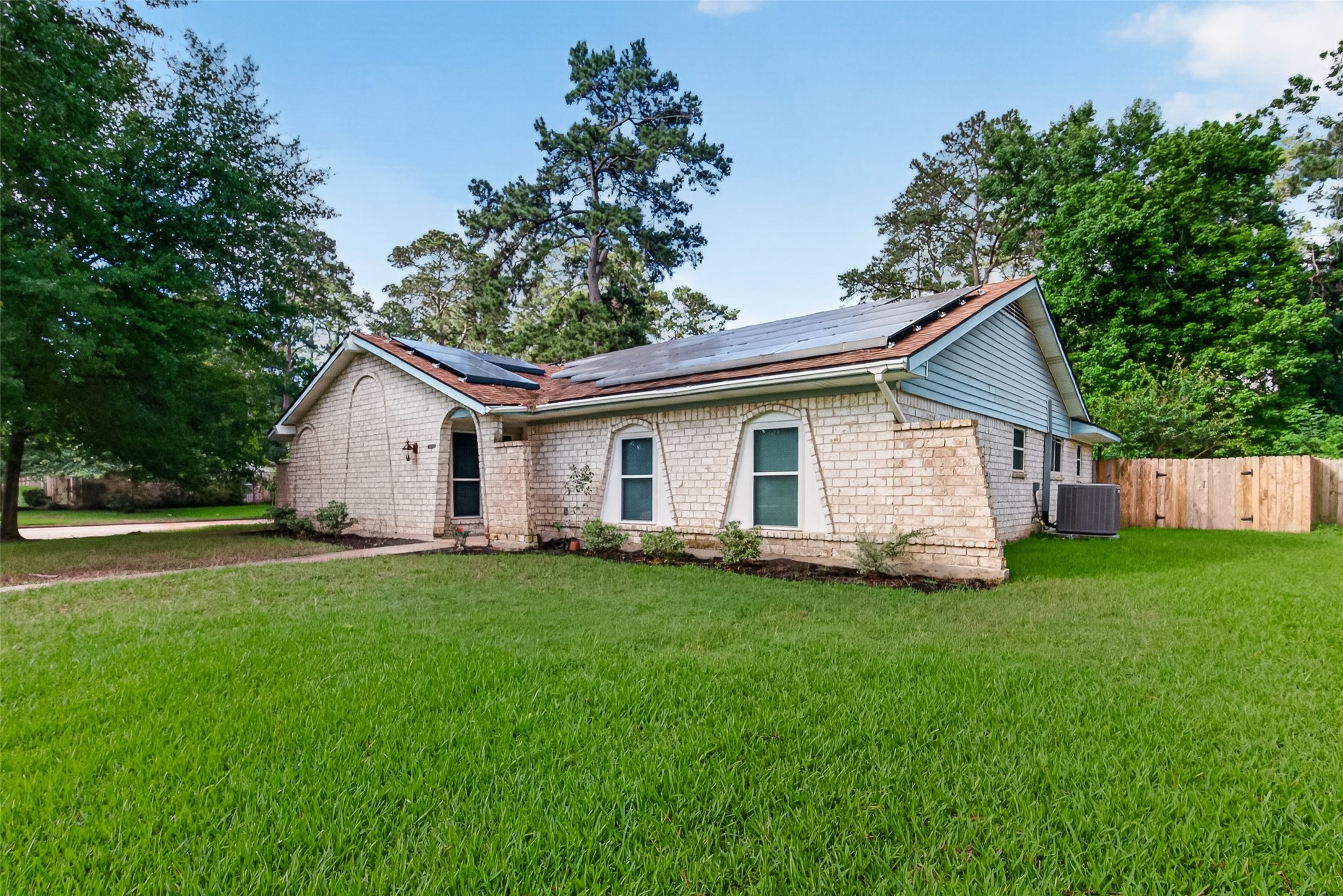 25503 Foxbriar Lane Spring, TX 77373 - Photo 38 of 45 a view of a house with a yard
