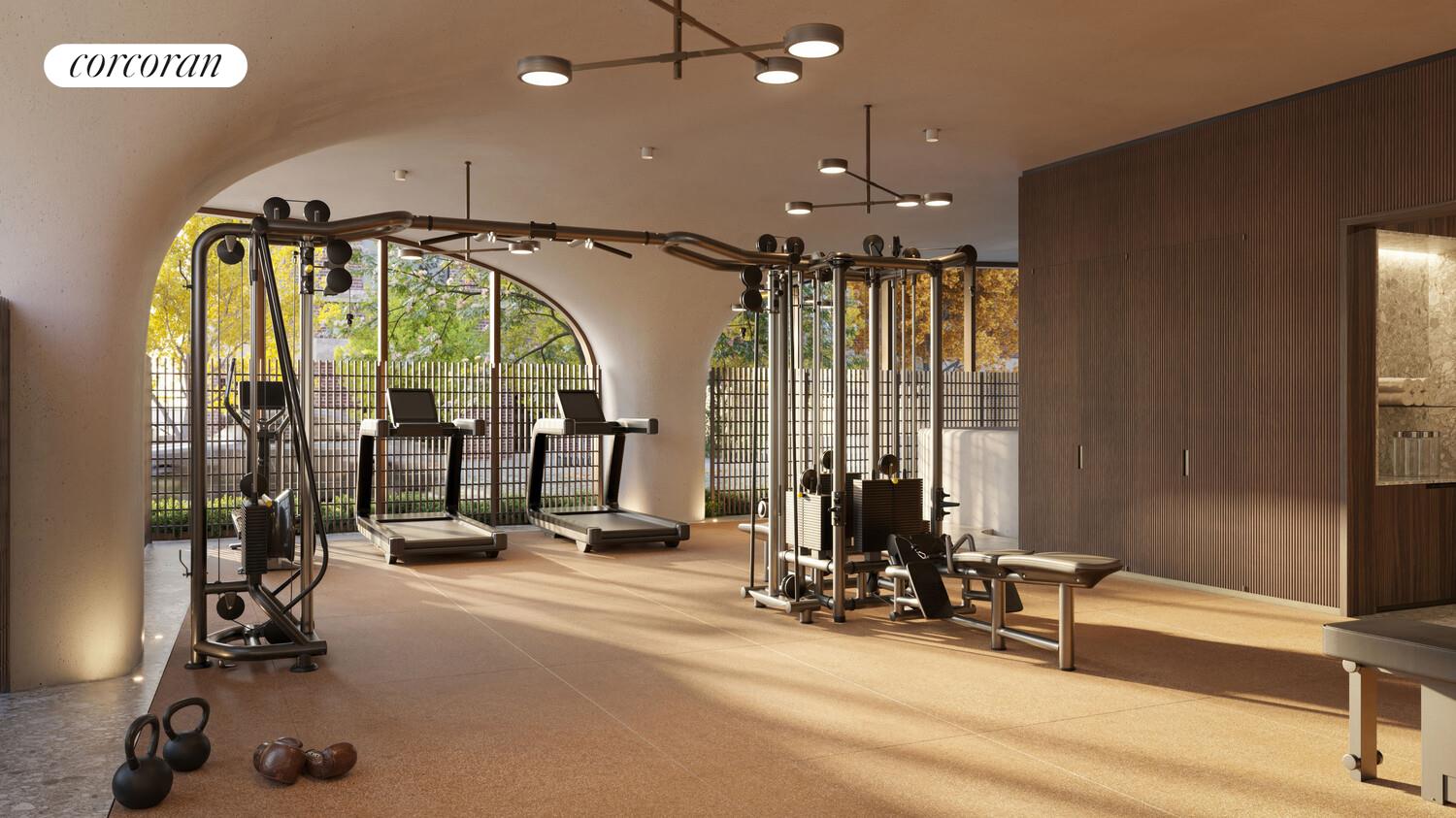 140 Jane Street, Unit 2S Manhattan, NY 10014 - Photo 9 of 13 a view of a room with gym equipment