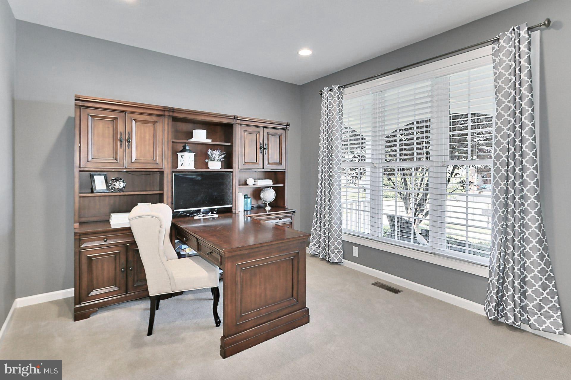 42395 Rising Moon Place Brambleton, VA 20148 - Photo 4 of 82 Main Lvl Home Office w/ French Doors + Rec Lights