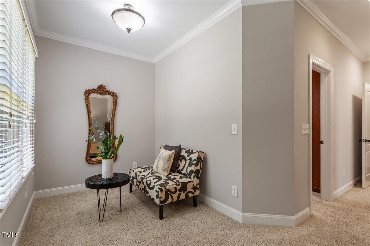 124 Dartmoor Lane Raleigh, NC 27614 - Photo 33 of 64 Primary Bedroom Sitting Area