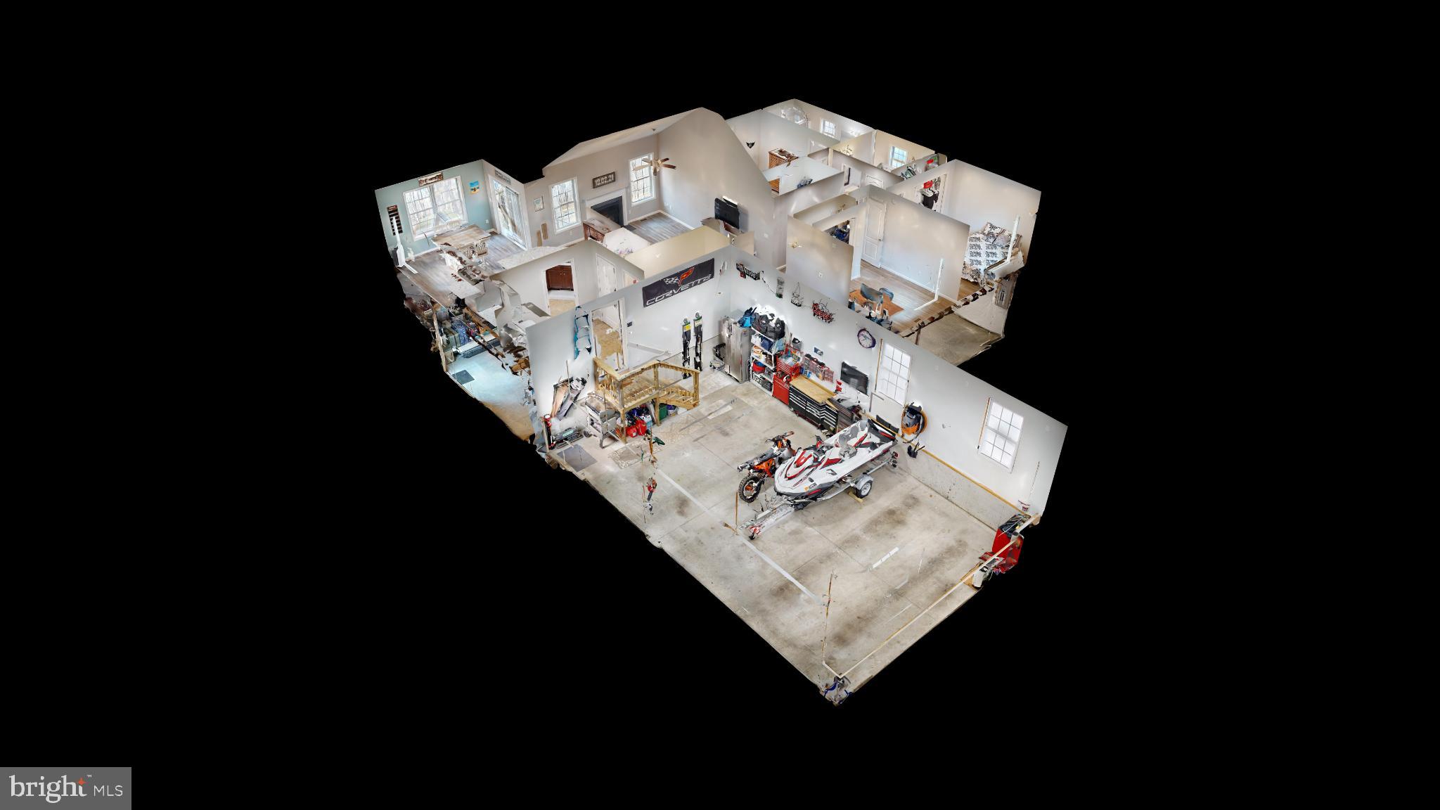 202 East Buck Point Road Clayton, DE 19938 - Photo 50 of 53 a wooden floor with a vase of flowers on top of it