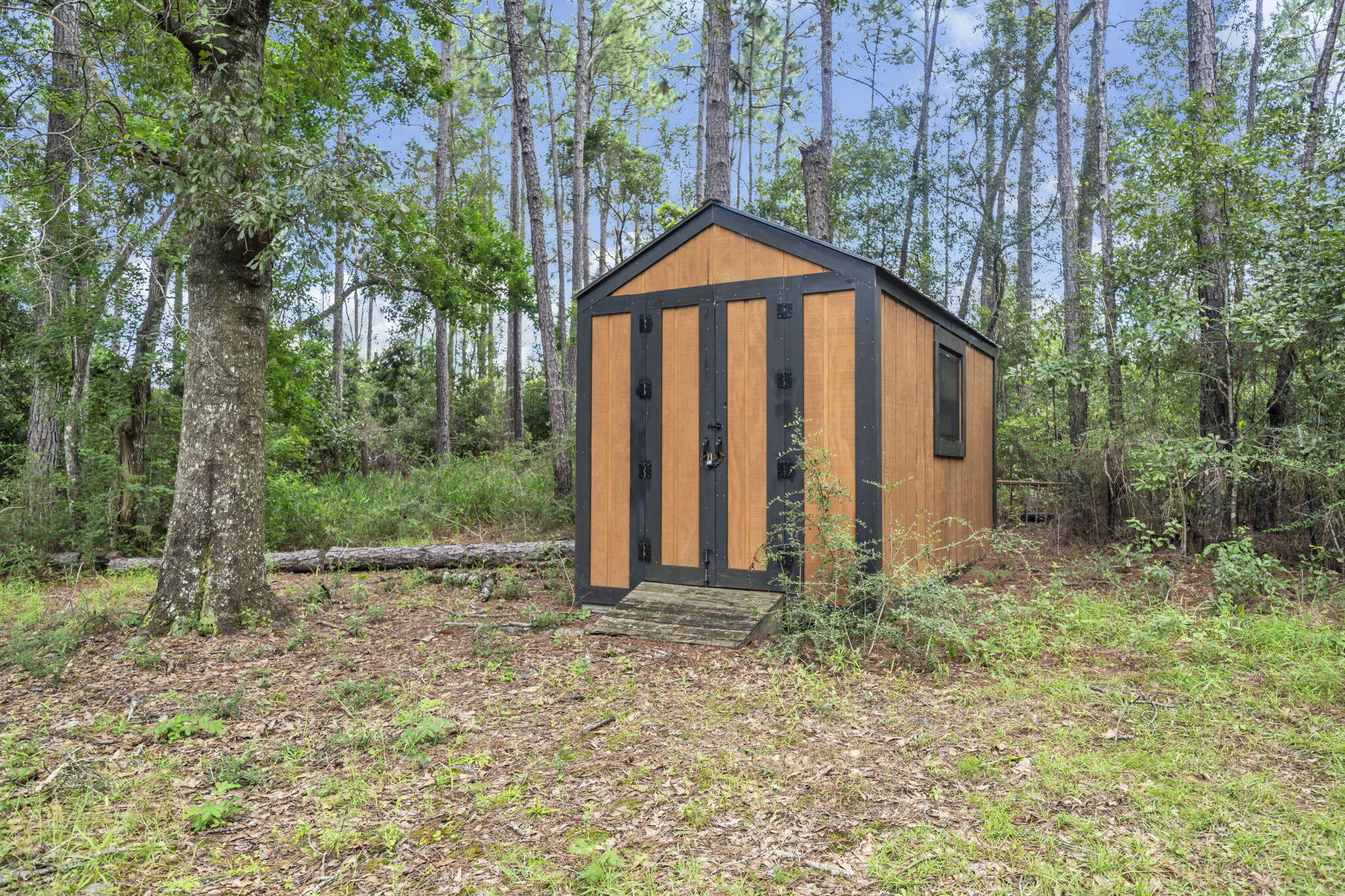 6359 Childrens Lane Crestview, FL 32539 - Photo 34 of 50 a view of a house with backyard and trees