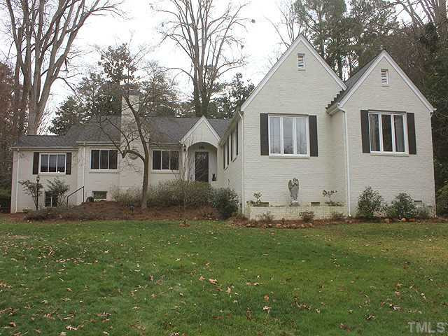 3015 Ruffin Street Raleigh, NC 27607 - Photo 1 of 25 Beautiful 5 br, 5ba brick home inside the beltline! Conv to NC state and dntwn, mature trees, beautfiul gardens, and large lot make this home a must have! Facade/Exterior Front
