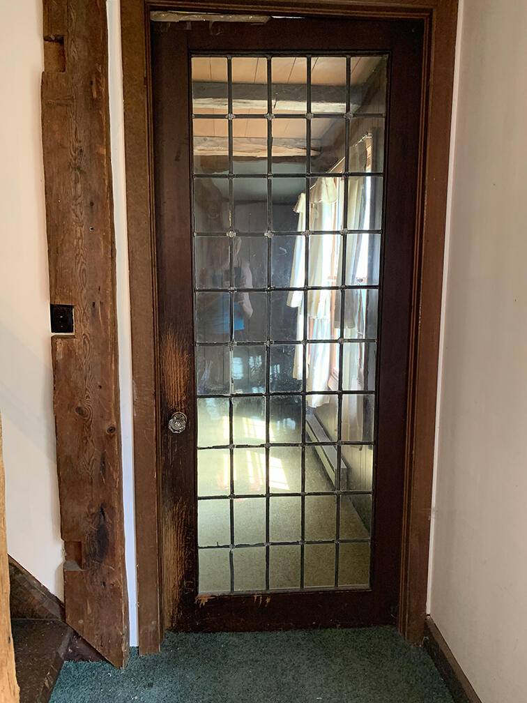 1560 Hostile Valley Road Palermo, ME 04354 - Photo 23 of 54 DiningroomAntiqueGlassDoor
