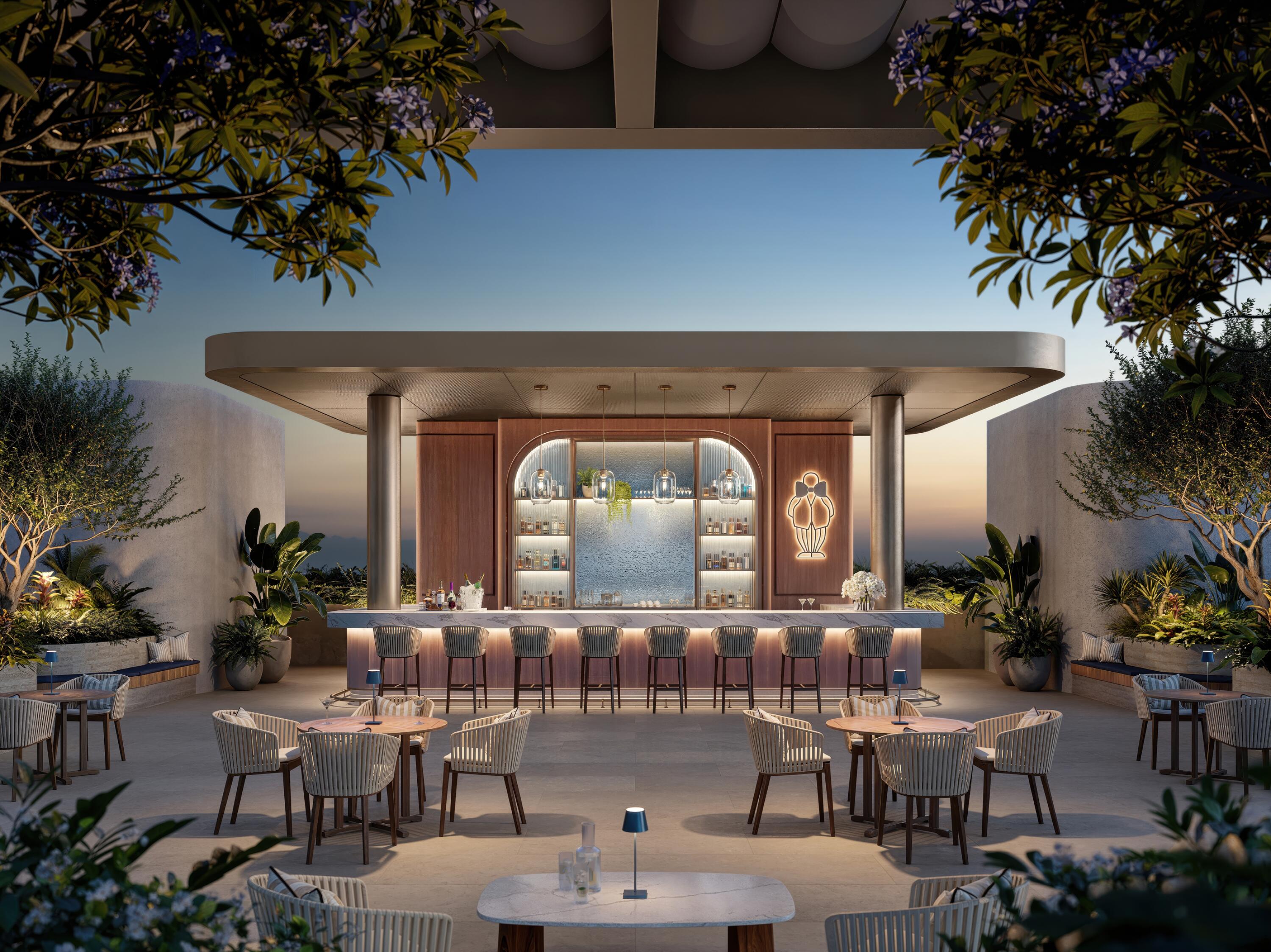 41 Southeast 4th Street, Unit 607 Boca Raton, FL 33432 - Photo 14 of 20 Rooftop Bellini Bar