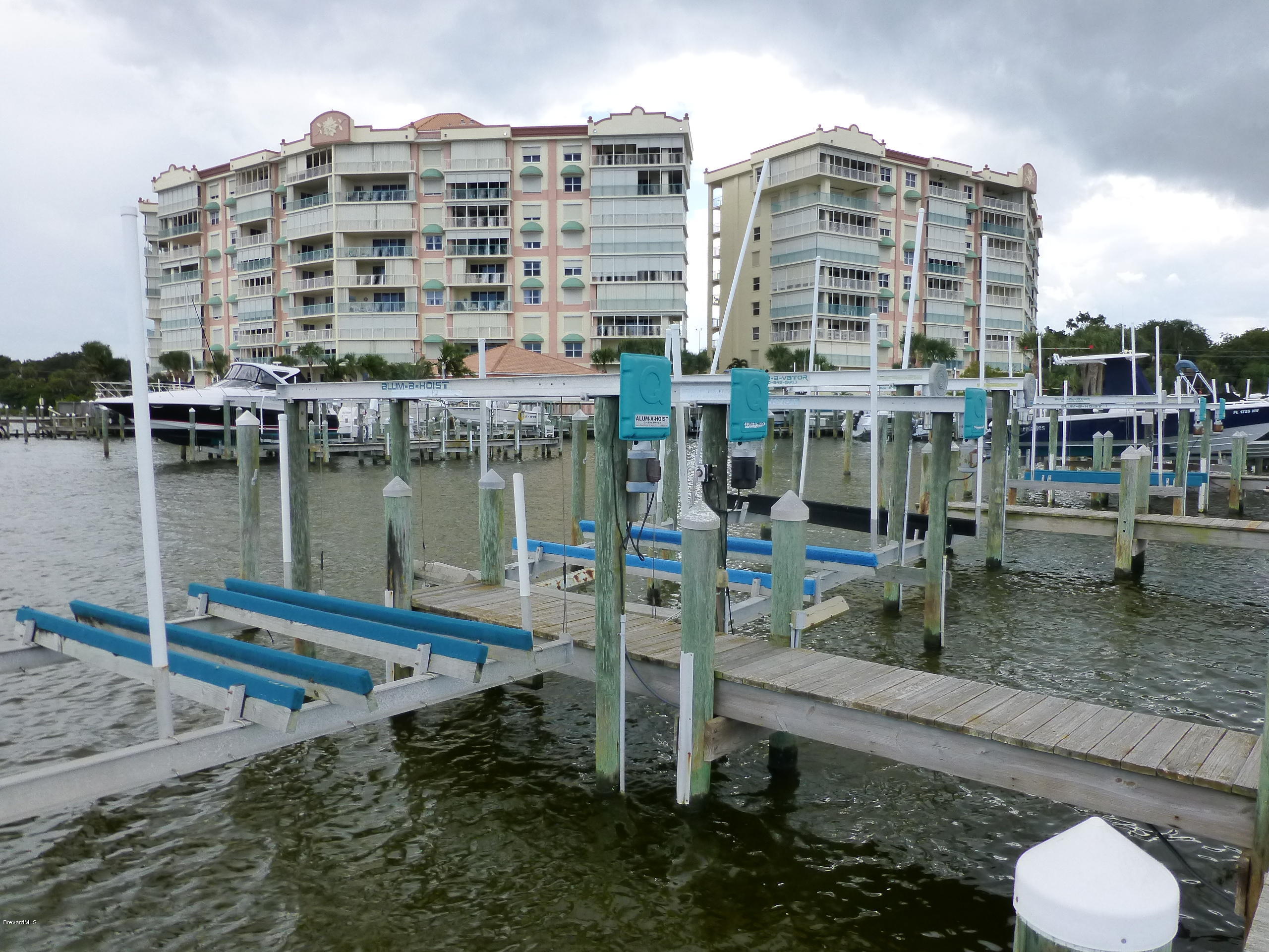 102 Riverside Drive, Unit 503 Cocoa, FL 32922 - Photo 27 of 30 Marina View of Condo Buildings