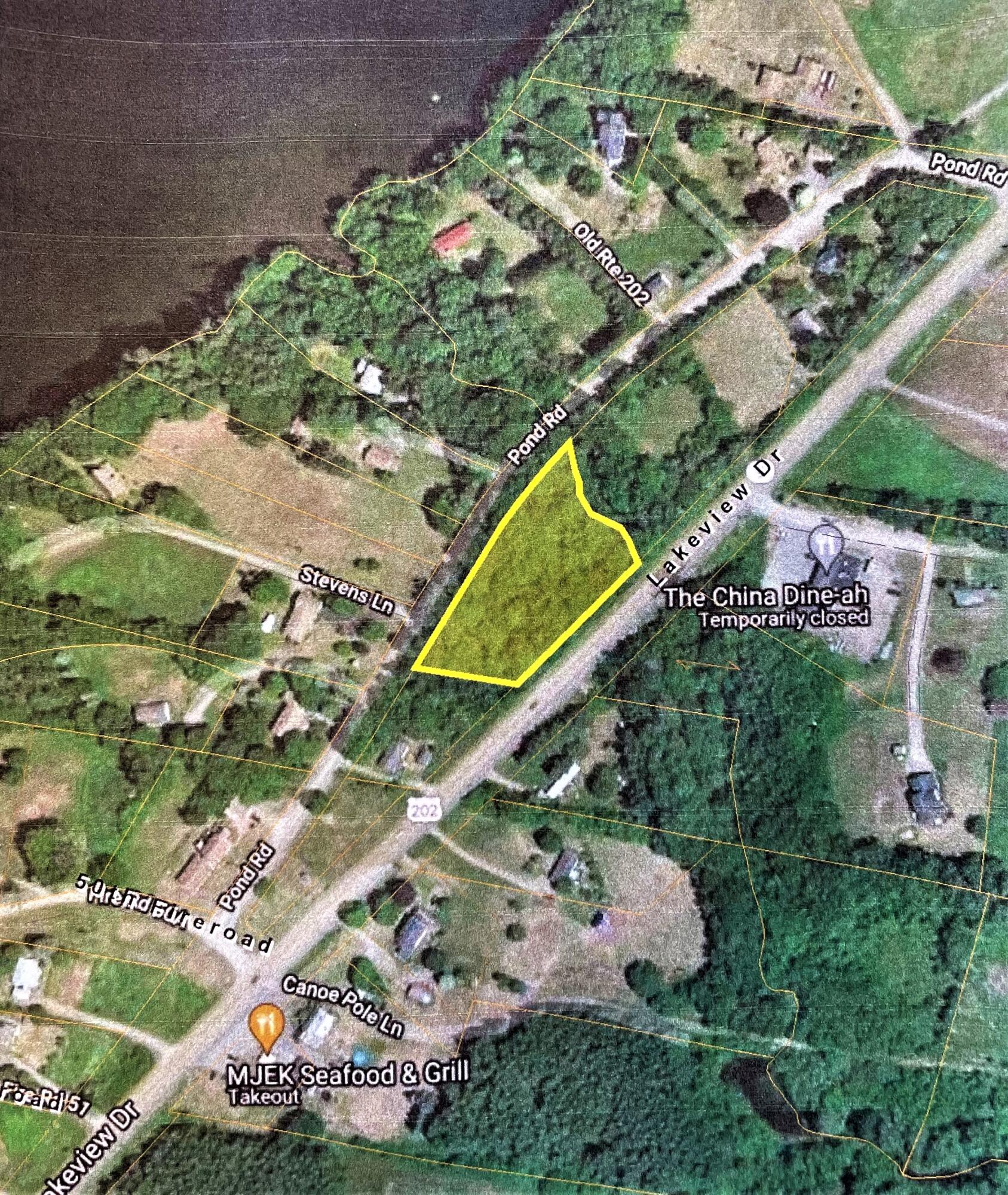 Pond Rd lot