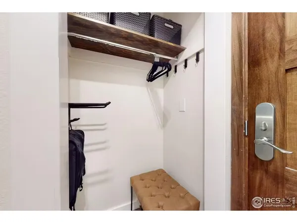 a view of walk in closet