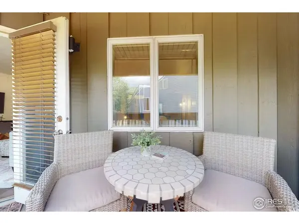 a view of a living room and a window