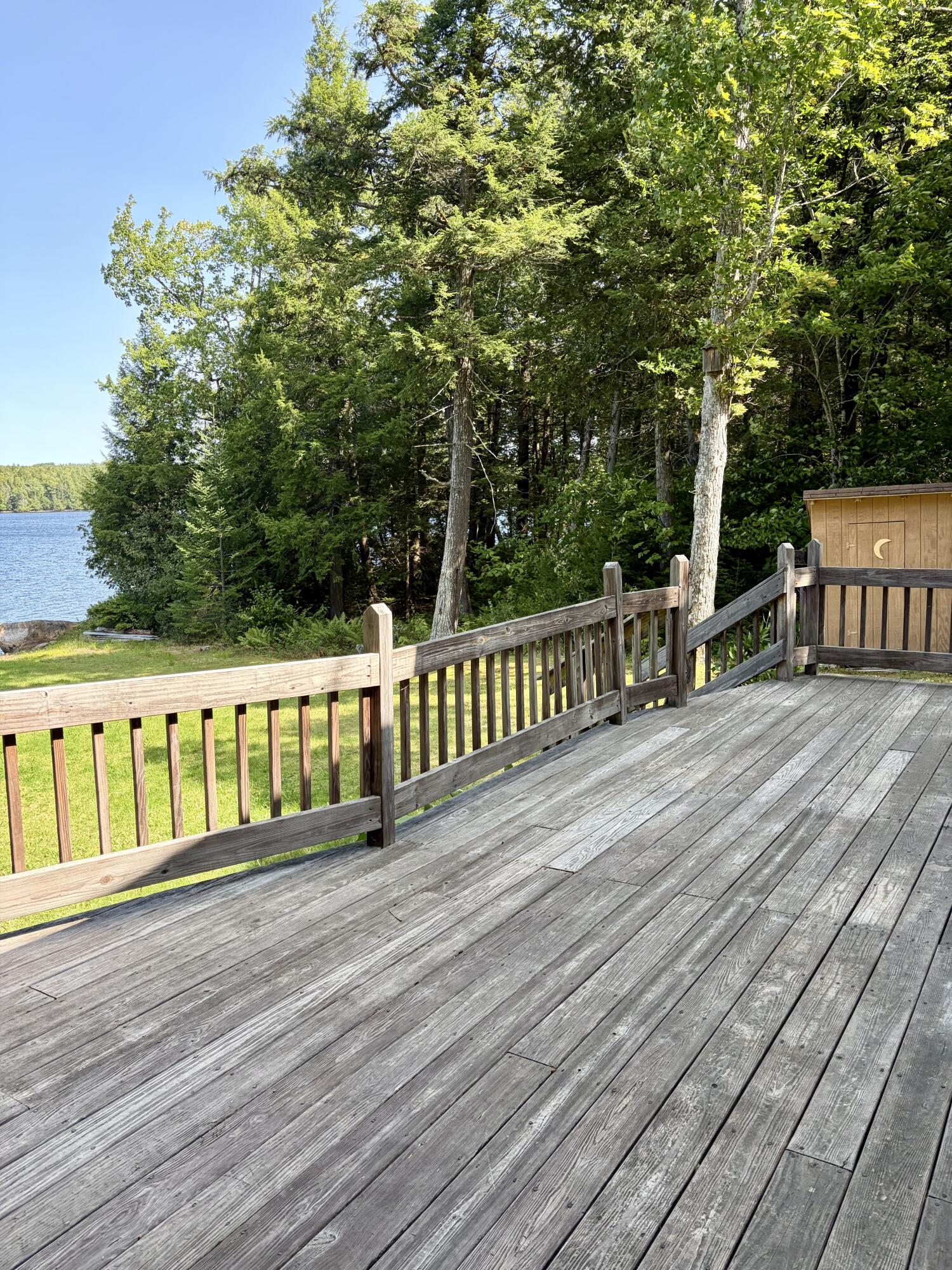 563 Lakeview Road Topsfield, ME 04490 - Photo 8 of 44 Front deck