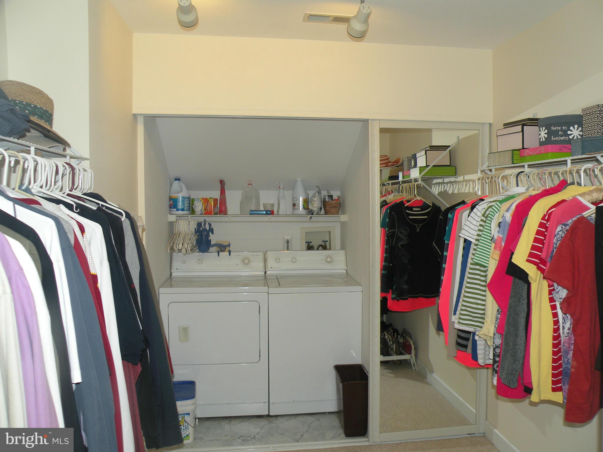 3231 Breckenridge Way Riva, MD 21140 - Photo 17 of 30 a view of walk in closet with clothes and shoes