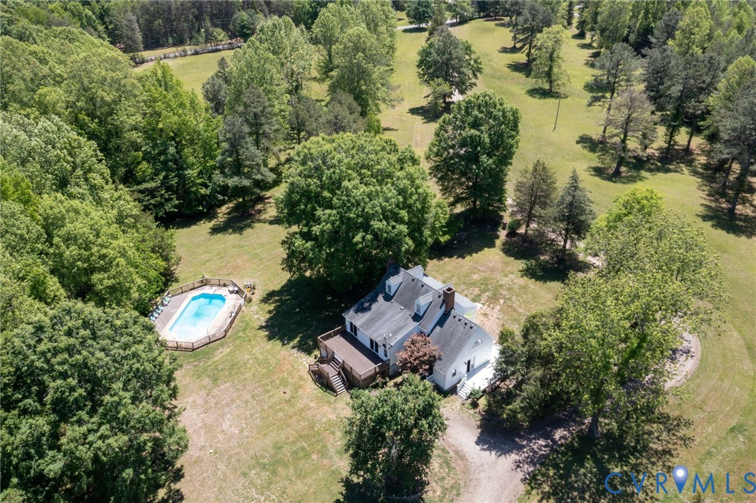 3355 Duke Road Powhatan, VA 23139 - Photo 3 of 67 an aerial view of a house with outdoor space